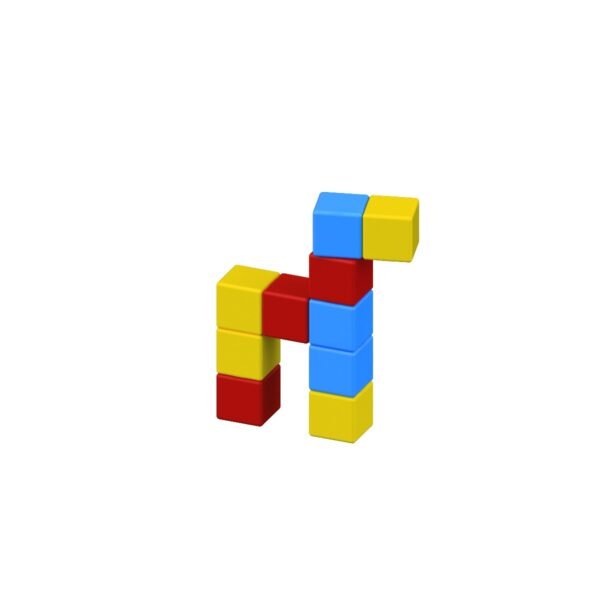 Geomag – Magicube Word Building Recycled Clips 55 pcs