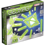 Geomag – Glow Magnetic Construction STEM Toy 30pcs