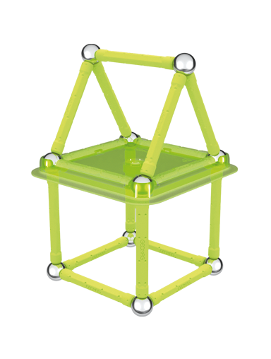 Geomag – Glow Magnetic Construction STEM Toy 30pcs