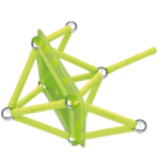 Geomag – Glow Magnetic Construction STEM Toy 30pcs
