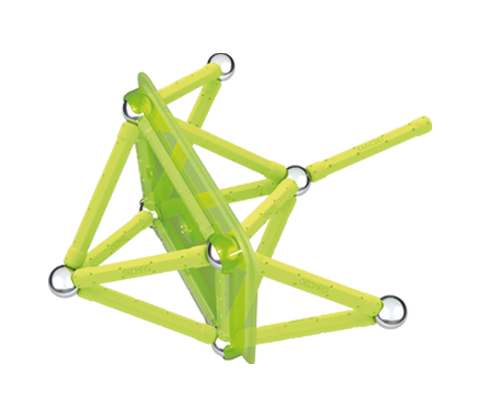 Geomag – Glow Magnetic Construction STEM Toy 30pcs