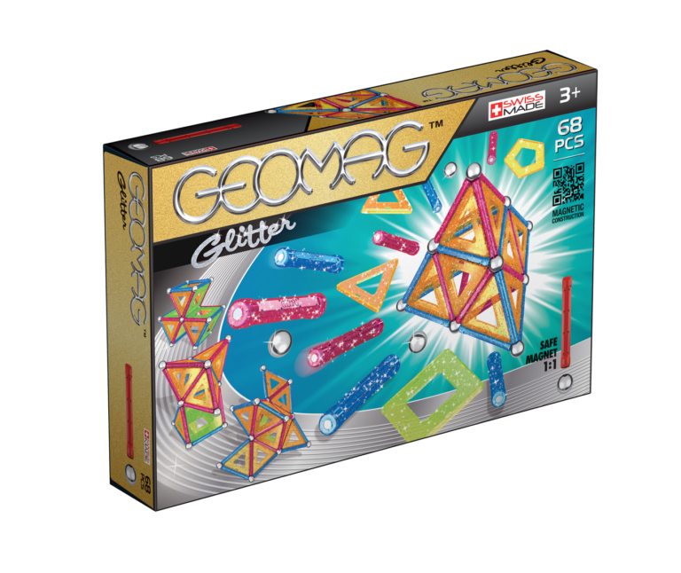 Geomag - Glitter Panels 68 pcs