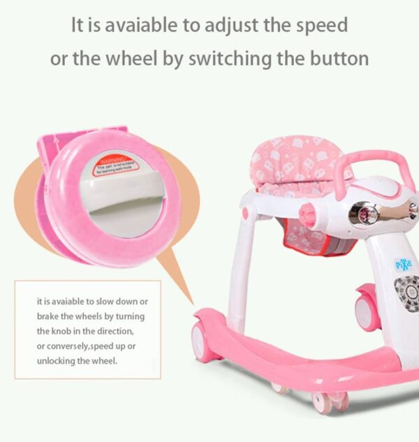 Pixie – Baby Walker – Pink