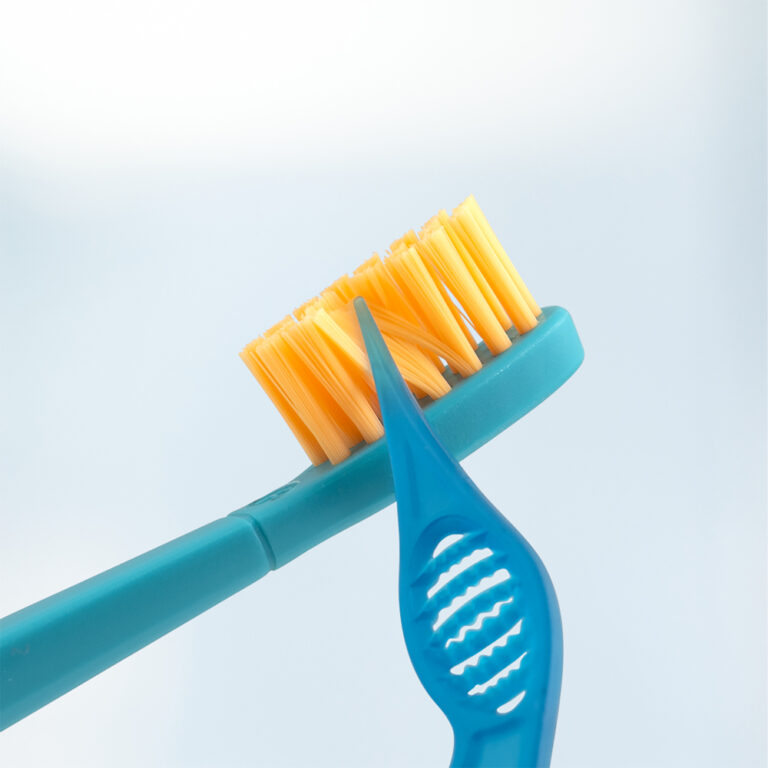 Flipper - Twigo Extra Soft Toothbrush Twin Pack for Kids (Blue & White, 3Y+)