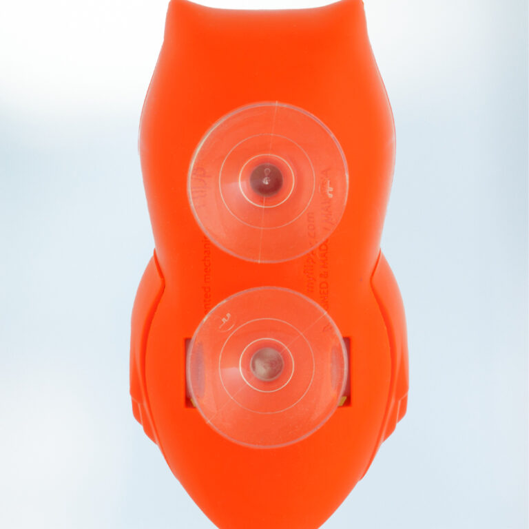Flipper - Owl Toothbrush Cover with 1-Minute Sand Timer & Suction Cup (3Y+)