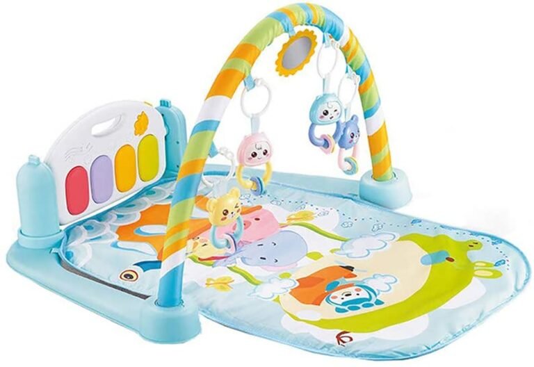 Little Angel - Baby Fitness Activity Piano Gym - Blue