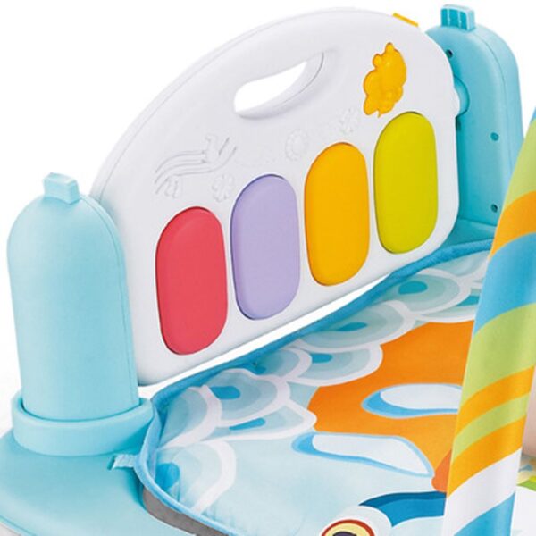Little Angel – Baby Fitness Activity Piano Gym – Blue