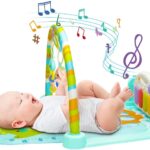 Little Angel – Baby Fitness Activity Piano Gym – Blue