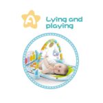 Little Angel – Baby Fitness Activity Piano Gym – Blue