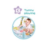 Little Angel – Baby Fitness Activity Piano Gym – Blue