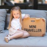Childhome – Mini Traveller Kids Suitcase – Teddy Beige