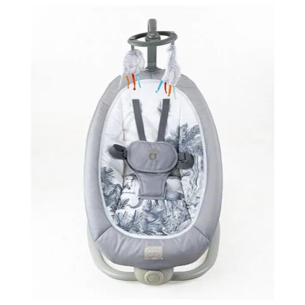 Asalvo Baby Bouncer Fold – Sabana Grey, Compact & Comfortable