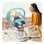 Asalvo Baby Bouncer – Pinchi Green – Comfortable & Portable Infant Seat