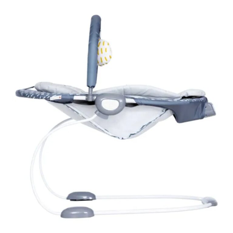 Asalvo Baby Bouncer – Pinchi Grey, Comfortable & Calming Infant Seat
