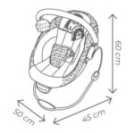 Asalvo Baby Bouncer – Pinchi Green – Comfortable & Portable Infant Seat