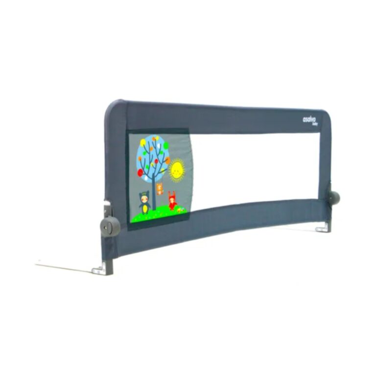 Asalvo - Bed Rail 2-in-1 - Animals Grey