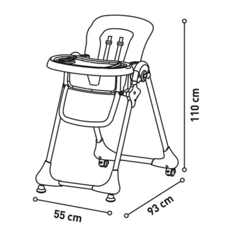 Asalvo - High Chair Wheels - Tree