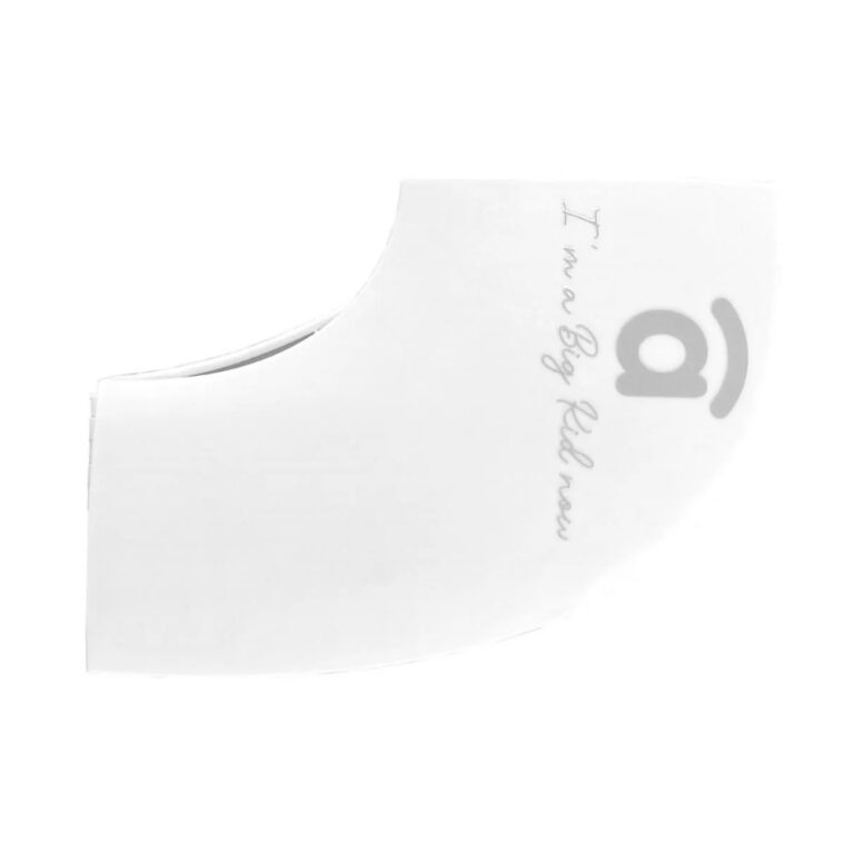 Asalvo Portable WC Reducer - White, Compact & Safe Toilet Trainer for Kids