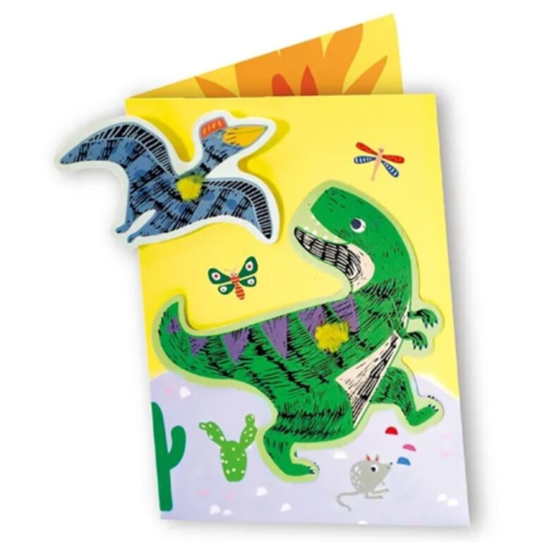 Avenir - Scratch - Dinos | Arts & Crafts, Greeting Cards Set