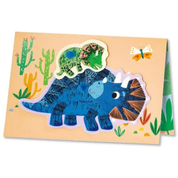 Avenir – Scratch – Dinos | Arts & Crafts, Greeting Cards Set