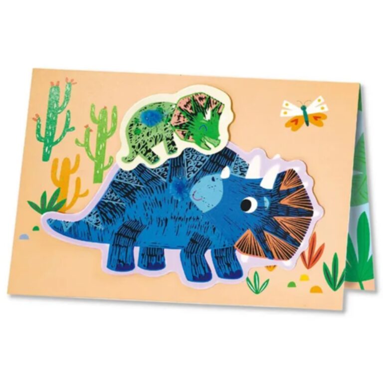 Avenir - Scratch - Dinos | Arts & Crafts, Greeting Cards Set