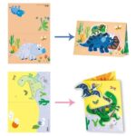 Avenir – Scratch – Dinos | Arts & Crafts, Greeting Cards Set