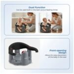 Babyjem – Anti-Slip Baby Bath & Feeding Seat – Black 6 Months+