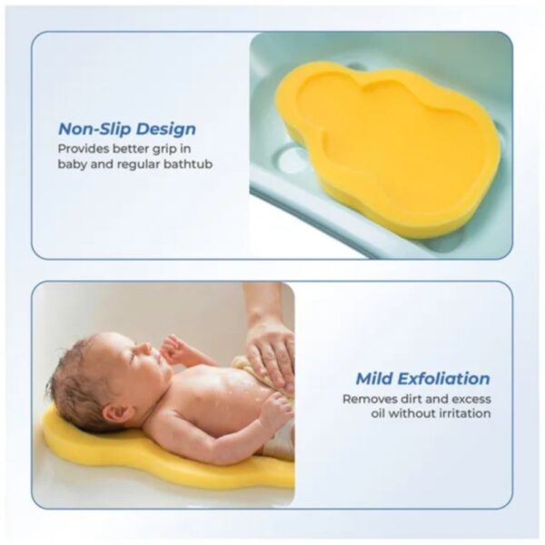 Babyjem – Baby Bath Sponge Yellow