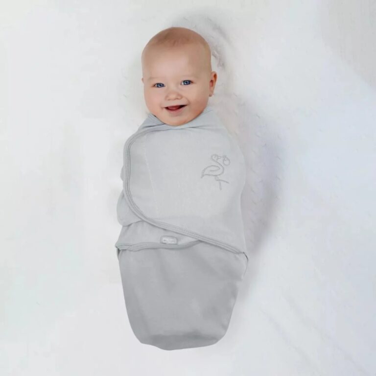 Babyjem - Baby Cotton Swaddle - Grey 0 Months+