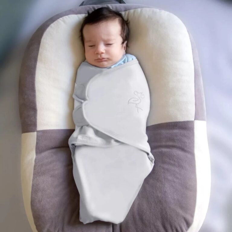 Babyjem - Baby Cotton Swaddle - Grey 0 Months+