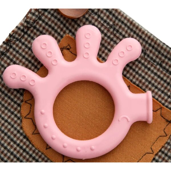 Babyjem Baby Teething Glove – Octopus / Pink