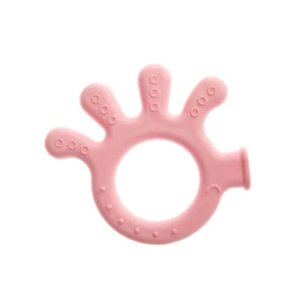 Babyjem Baby Teething Glove – Octopus / Pink