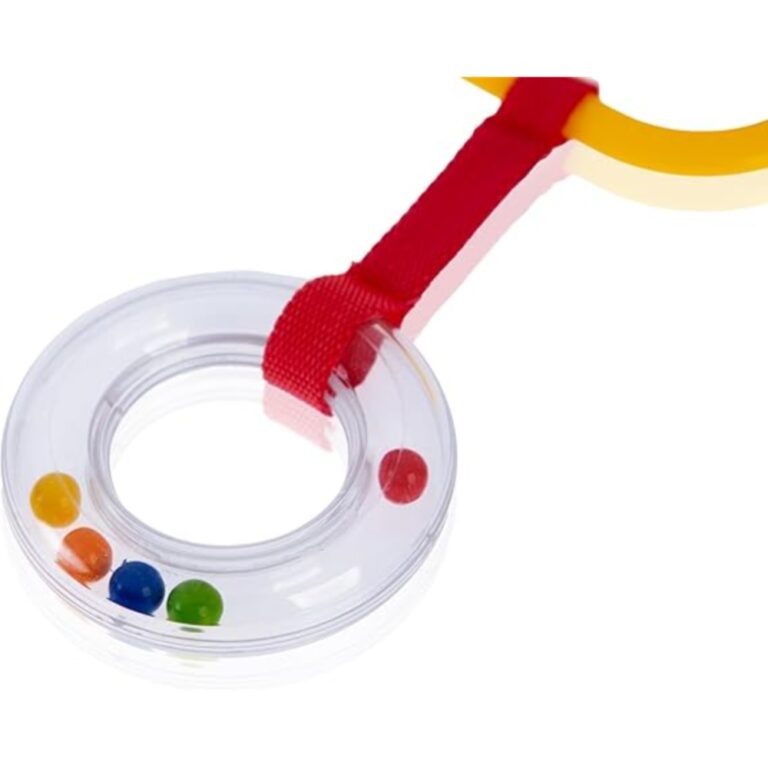 Babyjem Rattle Stroller Ring Yellow Oval