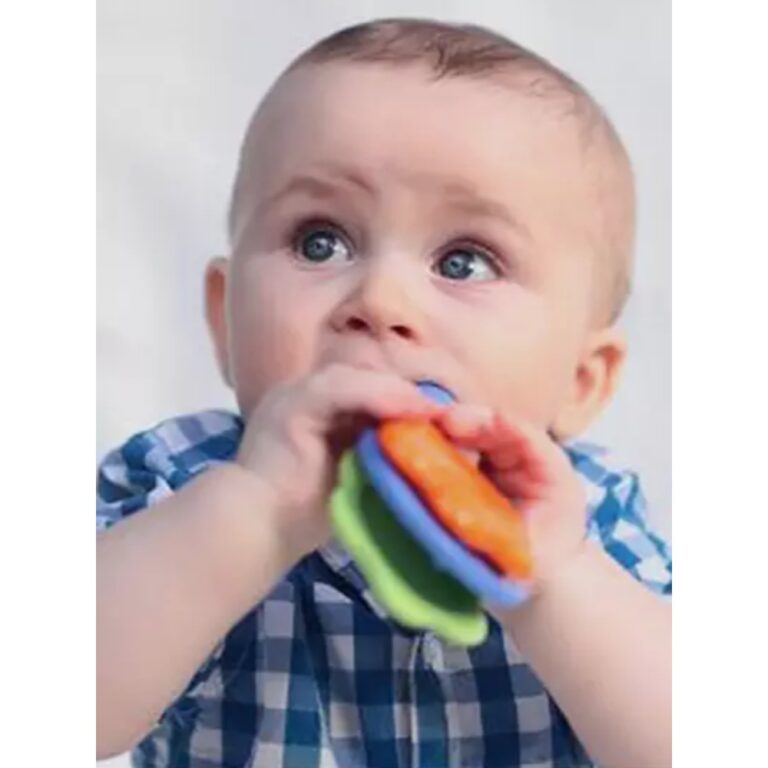 Babyjem - Rattle Teether - Blue
