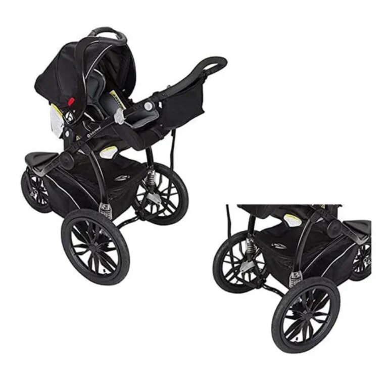 Babytrend Bolt Performance Snap Tech Jogger, 6M+ with Peek-a-boo Window and Dual Locking Brakes