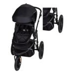 Babytrend Bolt Performance Snap Tech Jogger, 6M+ with Peek-a-boo Window and Dual Locking Brakes