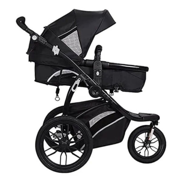 Babytrend Bolt Performance Snap Tech Jogger, 6M+ with Peek-a-boo Window and Dual Locking Brakes