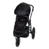 Babytrend Bolt Performance Snap Tech Jogger, 6M+ with Peek-a-boo Window and Dual Locking Brakes