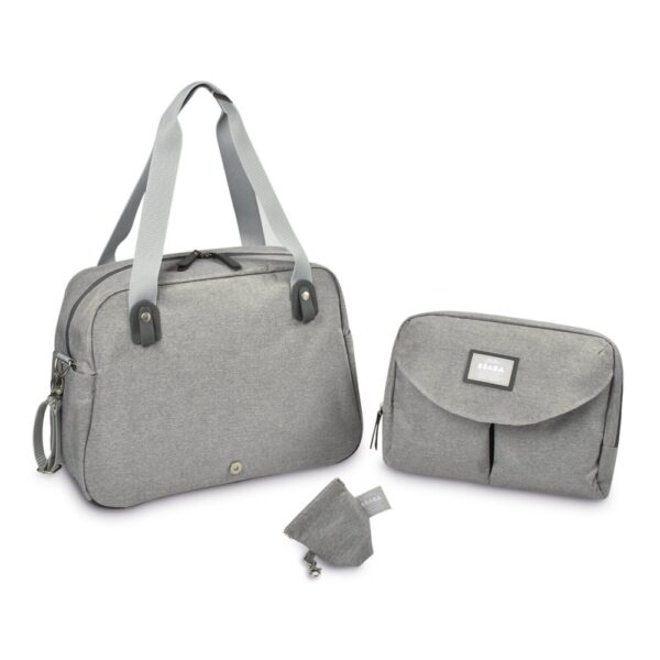 Beaba – Geneva II Changing Bag – Heather Grey