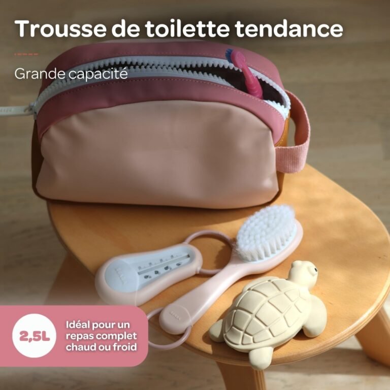 Beaba Toiletry Bag Faro Dusty Rose