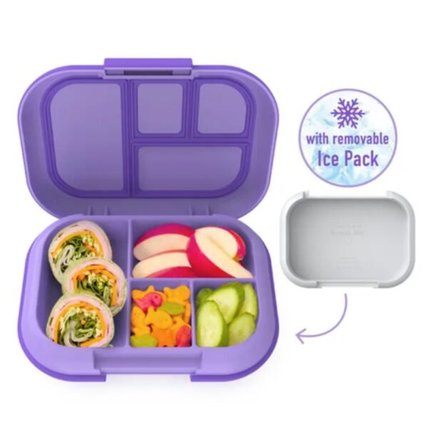Bentgo – Bento Style Kids Chill Lunch Box – Purple