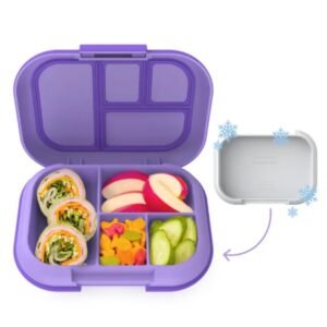 Bentgo – Bento Style Kids Chill Lunch Box – Purple