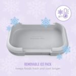 Bentgo – Bento Style Kids Chill Lunch Box – Purple