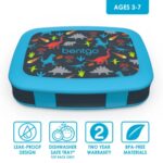 Bentgo – Kids Prints Stainless Steel Lunch Box – Dinosaur