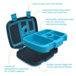 Bentgo – Kids Prints Stainless Steel Lunch Box – Dinosaur