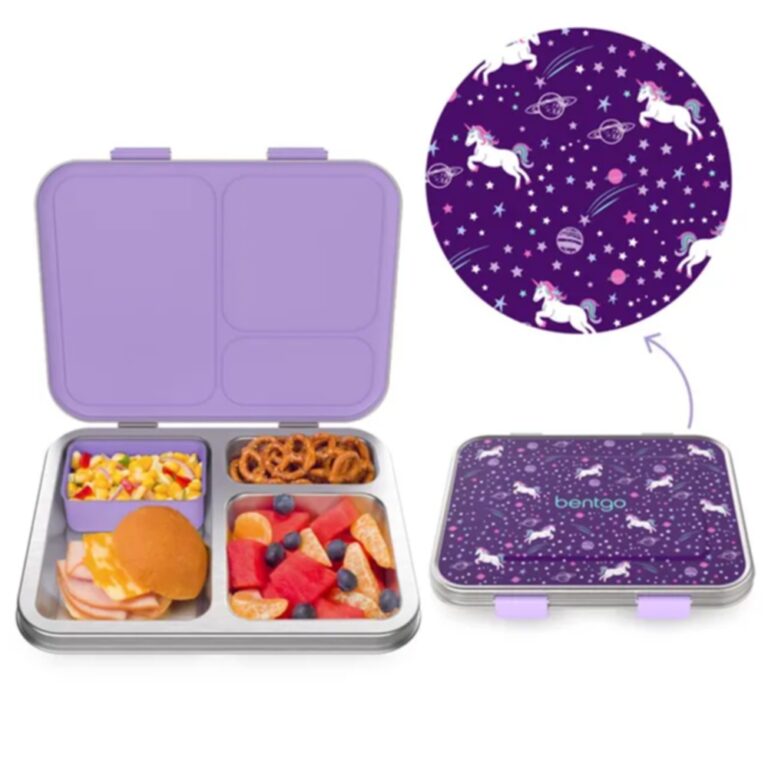 Bentgo - Kids Prints Stainless Steel Lunch Box - Unicorn