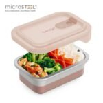 Bentgo – Microsteel Food Container 500ml/17oz – Rose