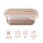Bentgo – Microsteel Food Container 500ml/17oz – Rose