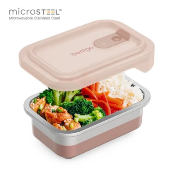 Bentgo – Microsteel Food Container 500ml/17oz – Rose