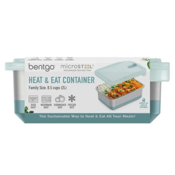 Bentgo – Microsteel Lunchbox 2000ml/68oz – RoseAqua